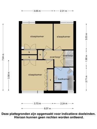 Floorplan - Tureluur 65, 8281 EW Genemuiden
