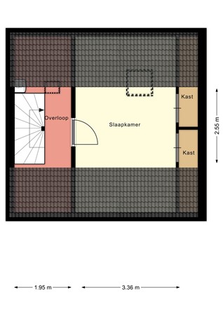 Floorplan - Prins Bernhardstraat 30, 8281 EE Genemuiden