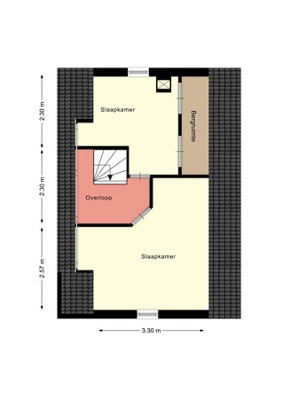 Floorplan - Langestraat 55, 8281 AG Genemuiden