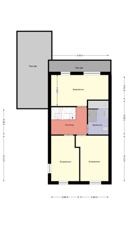 Floorplan - Leenmanhof 3, 8064 KA Zwartsluis