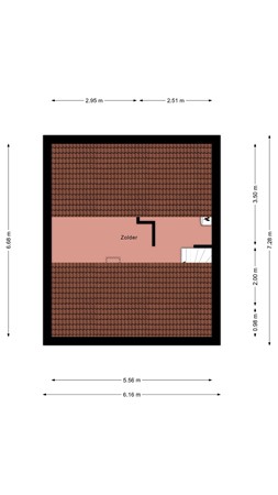 Floorplan - Julianastraat 48, 8064 CE Zwartsluis