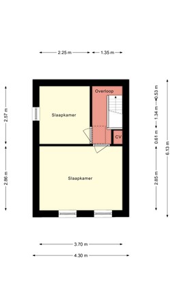 Floorplan - Achterweg 3, 8281 AT Genemuiden