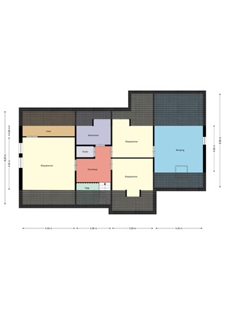 Floorplan - Lisdodde 62, 8281 KE Genemuiden