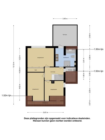 Floorplan - Greente 154, 8281 KR Genemuiden