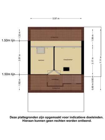 Floorplan - Greente 154, 8281 KR Genemuiden