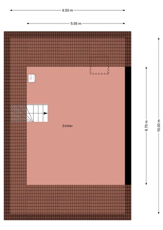 Floorplan - Hoofdspoor 20, 8281 MP Genemuiden