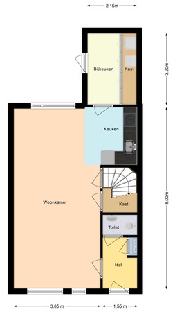 Floorplan - Kapberg 6, 8281 HM Genemuiden