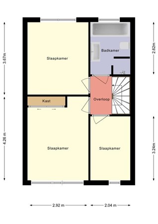 Floorplan - Slinger 15, 8281 MC Genemuiden