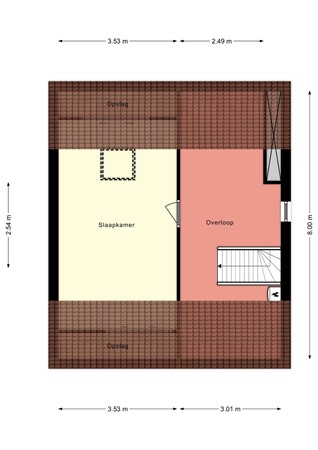 Floorplan - Fazant 45, 8281 GM Genemuiden