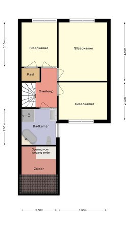 Floorplan - Reiger 43, 8281 ET Genemuiden