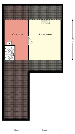 Floorplan - Reiger 43, 8281 ET Genemuiden