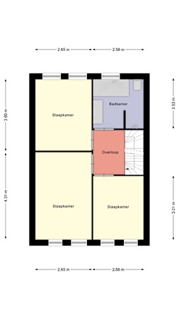 Floorplan - Koekoeksberg 5, 8281 HK Genemuiden