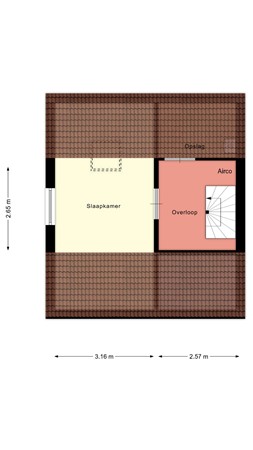 Floorplan - Prinses Beatrixstraat 77, 8281 CB Genemuiden