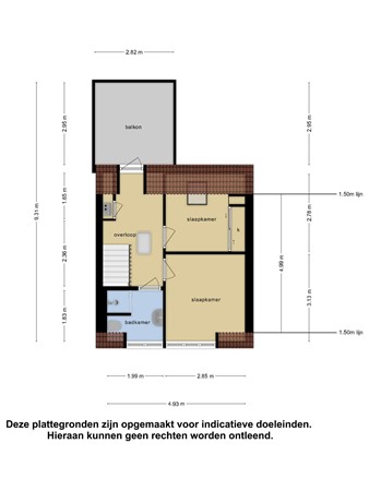 Floorplan - Burg Ten Veldestr 45, 8281 ZP Genemuiden