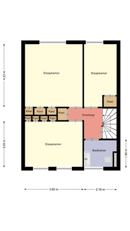 Floorplan - Pr Willem Alexanderstr 51, 8281 CN Genemuiden