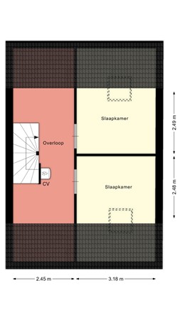 Floorplan - Lus 85, 8281 NW Genemuiden