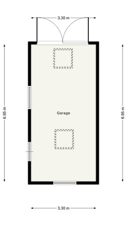 Gennerstraat 21, 8061 JV Hasselt - Garage