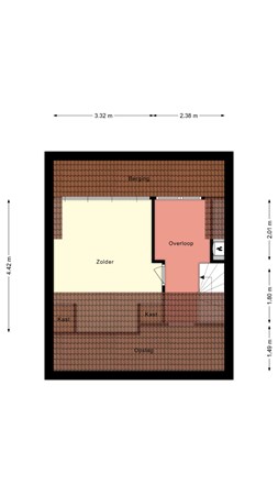 Van Dedemlaan 20, 8061 CH Hasselt - 2e verdieping