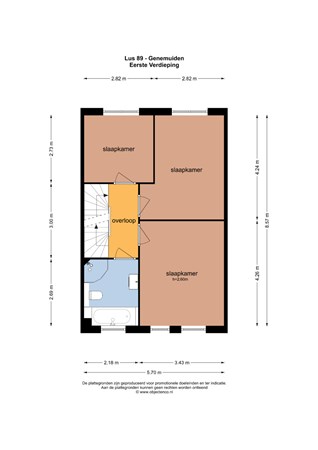 Lus 89, 8281 NW Genemuiden - 1e verdieping