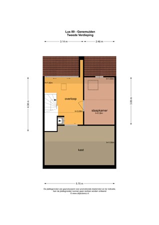 Lus 89, 8281 NW Genemuiden - 2e verdieping