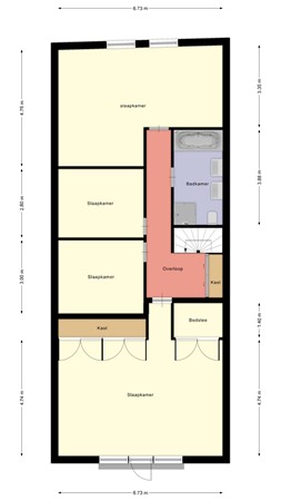 Langestraat 197, 8281 AK Genemuiden - Eerste verdieping