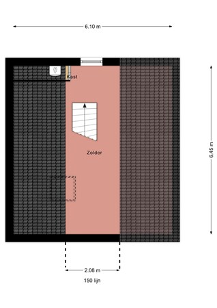 Jan Van Arkelstraat 23, 8281 AA Genemuiden - Zolder