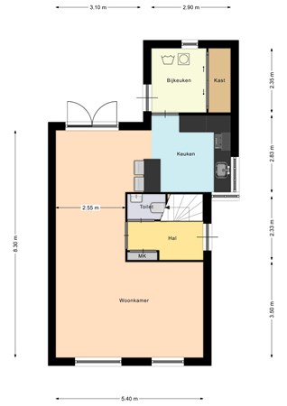 Zilverschoon 24, 8281 LA Genemuiden - Begane grond