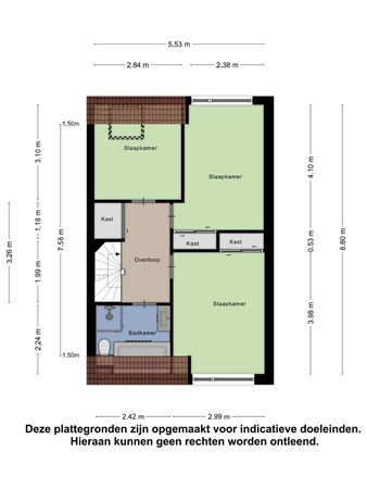 Bergroede 14, 8281 MH Genemuiden - Eerste verdieping