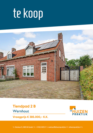 Brochure preview - Tiendpad 2-B, 4884 AM WERNHOUT (1)