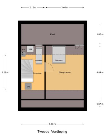 Orgelhof 44, 4876 ZJ Etten-Leur - Tweede_Verdieping.jpg