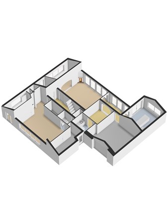 Korte Hei 11, 4714 RD Sprundel - 3D_Begane_Grond.jpg