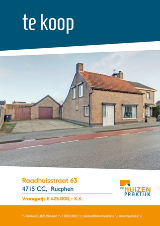 Brochure preview - Raadhuisstraat 63, 4715 CC RUCPHEN (1)