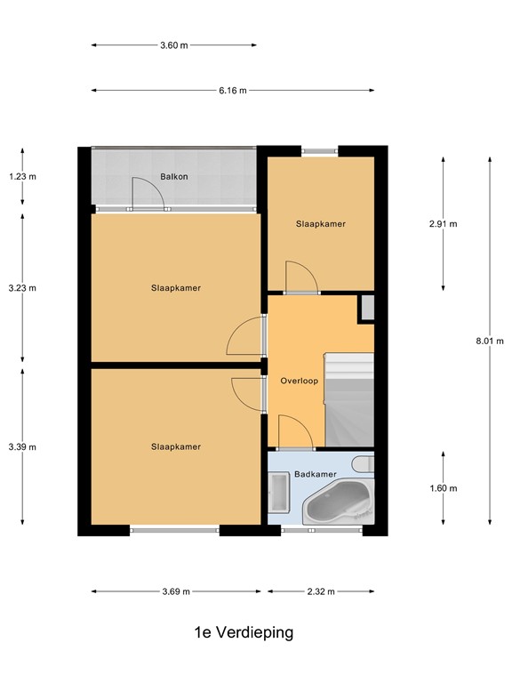 mediumsize floorplan