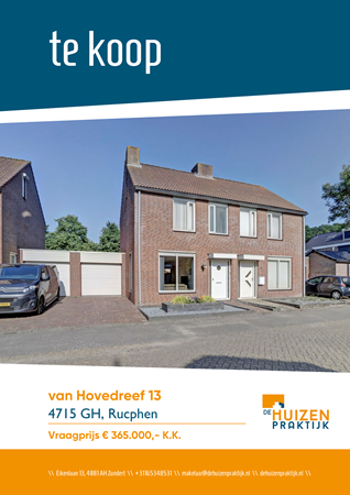 Brochure preview - van Hovedreef 13, 4715 GH RUCPHEN (1)