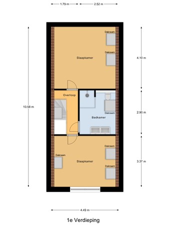 Gastelseweg 164, 4705 RB Roosendaal - 1e_Verdieping.jpg