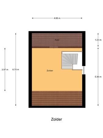 Pastoor de Bakkerstraat 29A, 4885 AL Achtmaal - Zolder.jpg