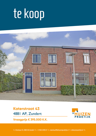 Brochure preview - Katerstraat 43, 4881 AP ZUNDERT (1)