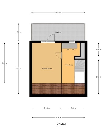 Burgemeester de Regtstraat 18, 4715 HH Rucphen - Zolder.jpg