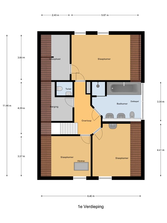 mediumsize floorplan