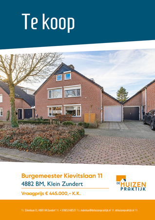 Brochure preview - Burgemeester Kievitslaan 11, 4882 BM KLEIN ZUNDERT (2)