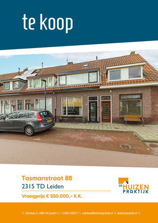 Brochure preview - Tasmanstraat 88, 2315 TD LEIDEN (1)