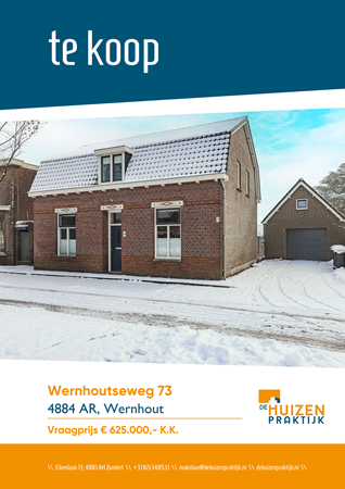 Brochure preview - Wernhoutseweg 73, 4884 AR WERNHOUT (1)