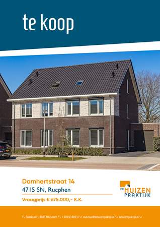 Brochure preview - Damhertstraat 14, 4715 SN RUCPHEN (1)