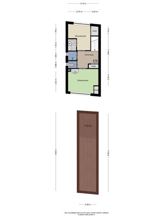 Floorplan - Jaagpad 5, 3291 EC Strijen