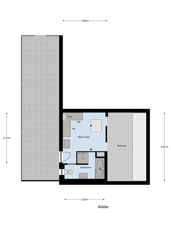 Floorplan - Oud Bonaventurasedijk 68, 3291 CL Strijen