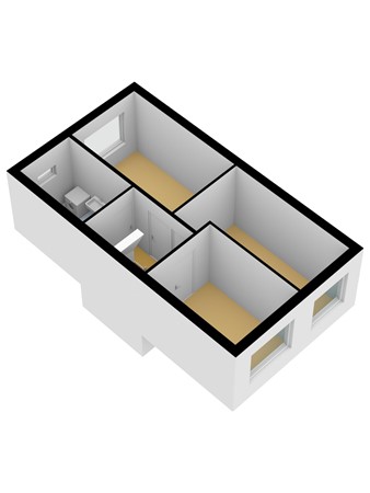 Floorplan - Binnensingel 110, 3291 TC Strijen