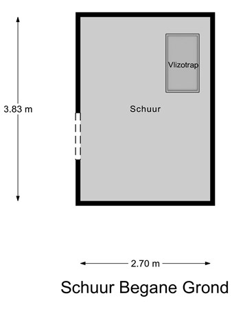Floorplan - Mookhoek 51, 3293 AC Mookhoek