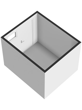 Floorplan - Boompjesstraat 42, 3291 AB Strijen