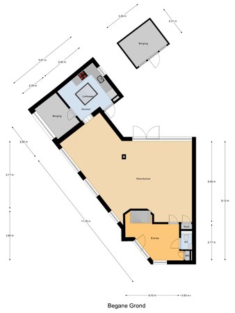 Floorplan - Atalanta 71, 3295 PB 's-Gravendeel