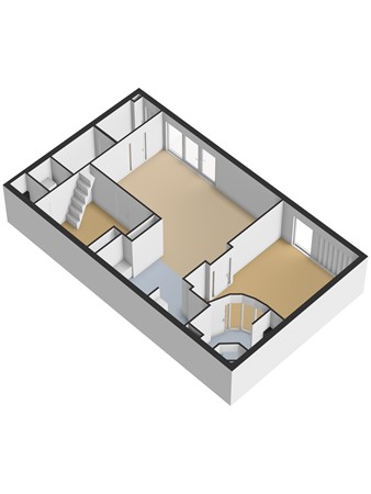 Floorplan - Jaagpad 13, 3291 EC Strijen